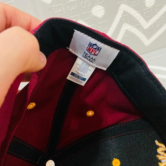 Rare Washington commanders red skins 47 brand football cap hat - Picture 4 of 4